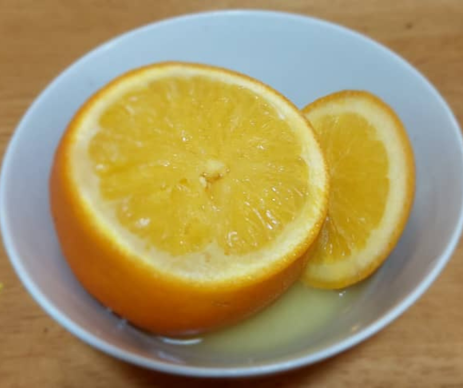 盐蒸橙子: 止咳化痰的良方